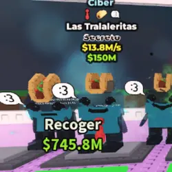 Las tralaleritas cyber 13,8M (Секретный персонаж) — Roblox, лот №234367