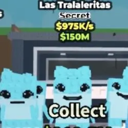 Las Tralaleritas DIAMOND (Секретный персонаж) — Roblox, лот №234368