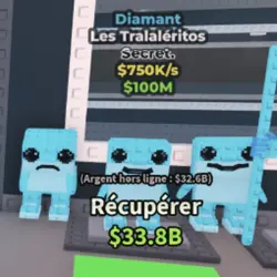 LAS Tralaleritas Diamond Secret (Секретный персонаж) — Roblox, лот №234369