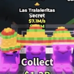 Las Tralaleritas GALAXY 7.1M s (Секретный персонаж) — Roblox, лот №234372