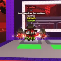 Las Vaquitas Saturnitas Cursed Very RARE (Секретный персона… — Roblox, лот №234402