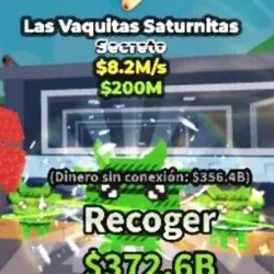 LAS Vaquitas Saturnitas Radioactive (Секретный персонаж) — Roblox, лот №234408