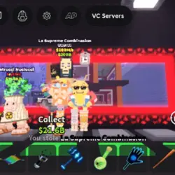 LASUPERME quick and ! 200M (Секретный персонаж) — Roblox, лот №234409