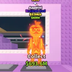 Lava Appelini 2.5 M s (NO TACO TRAIT) (Brainrot God персона… — Roblox, лот №234421