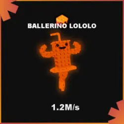 Lava Ballerino Lololo 1.2M s (Brainrot God персонаж) — Roblox, лот №234433