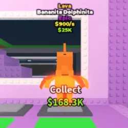 Lava Bananita Dolphinita (Эпический персонаж) — Roblox, лот №234434
