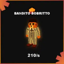 Lava Bandito Bobritto 210 s (Редкий персонаж) — Roblox, лот №234437