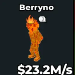 Lava Berryno 23.2 M S V264 (Секретный персонаж) — Roblox, лот №234440
