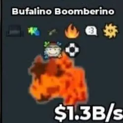 Lava Bufalino Boomberino 1.3B s (Секретный персонаж) — Roblox, лот №234449