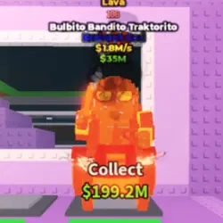 Lava Bulbito Bandito Traktorito 1.8 M s (10B TRAIT) (Brainr… — Roblox, лот №234416