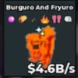 Lava Burguro and Fryuro (Секретный персонаж) — Roblox, лот №234451