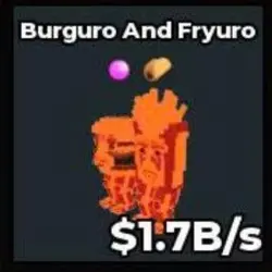 Lava Burguro and Fryuro 1.7 B s - Quick (Секретный персонаж) — Roblox, лот №234455