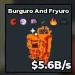 Lava Burguro and Fryuro 5.6B s 1YR TRAIT bayu (Секретный пе… — Roblox, лот №234459