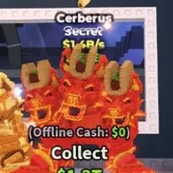 Lava Cerberus 1.4B s (Секретный персонаж) — Roblox, лот №234490