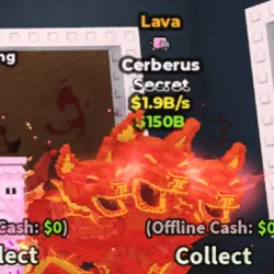 Lava Cerberus 1.9B s (Секретный персонаж) — Roblox, лот №234491