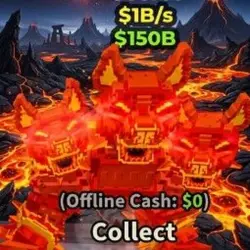 Lava Cerberus 1B s (Секретный персонаж) — Roblox, лот №234492