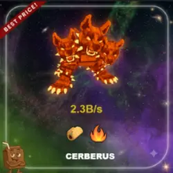 Lava Cerberus 2.3B s (Секретный персонаж) — Roblox, лот №234493