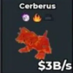 Lava Cerberus 3B s Steven (Секретный персонаж) — Roblox, лот №234496