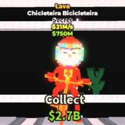 Lava Chicleteira Bicicleteira 21 M s (Секретный персонаж) — Roblox, лот №234498