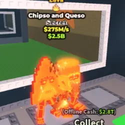 Lava Chipso And Queso (Секретный персонаж) — Roblox, лот №234513