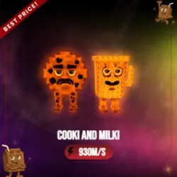 Lava Cooki and Milki 930M s (Секретный персонаж) — Roblox, лот №234523