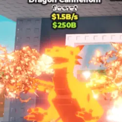 Lava Dragon Cannelloni 1.5B s (Секретный персонаж) — Roblox, лот №234528