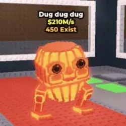 Lava Dug Dug Dug 210M s - Only 450 Exist Rare (Секретный пе… — Roblox, лот №234538