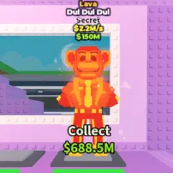 Lava Dul Dul Dul 2.2 M s (Секретный персонаж) — Roblox, лот №234540