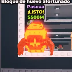 Lava Egg Lucky Block (Секретный персонаж) — Roblox, лот №234543