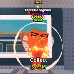 Lava Espresso Signora 770 K s (1 TRAIT) (Brainrot God персо… — Roblox, лот №234548