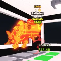 Lava Eviledon 441 M s (Секретный персонаж) — Roblox, лот №234551