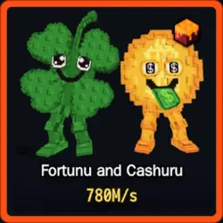 Lava Fortunu and Cashuru 780M s (Секретный персонаж) — Roblox, лот №234559