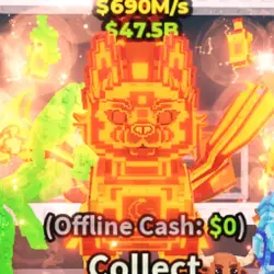Lava Foxini Lanternini 690M S #U6WN9K (Секретный персонаж) — Roblox, лот №234563