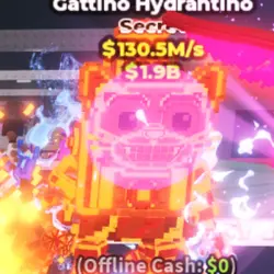 Lava Gattino Hydrantino - 130.5M s - Secret - Bubblegum NU4… — Roblox, лот №234580