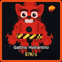 Lava Gattino Hydrantino 87M s (Секретный персонаж) — Roblox, лот №234581
