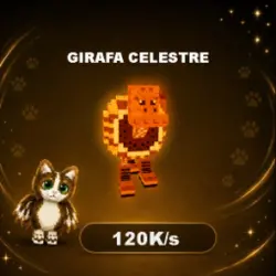 Lava Girafa Celestre 120K s (Brainrot God персонаж) — Roblox, лот №234582