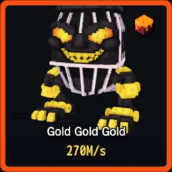 Lava Gold Gold Gold 270M s (Секретный персонаж) — Roblox, лот №234583