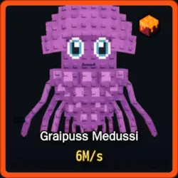 Lava Graipuss Medussi 6M s (Секретный персонаж) — Roblox, лот №234587