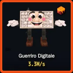 Lava Guerriro Digitale 3.3M s (Секретный персонаж) — Roblox, лот №234588