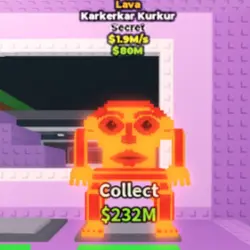 Lava Karkerkar Kurkur 1.9 M s (Секретный персонаж) — Roblox, лот №234599