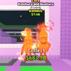 Lava Ketchuru and Musturu 255 M s (Секретный персонаж) — Roblox, лот №234601