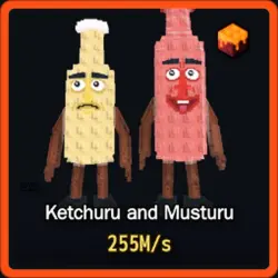 Lava Ketchuru and Musturu 255M s (Секретный персонаж) — Roblox, лот №234602