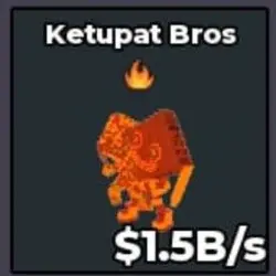 Lava Ketupat Bros 1.5B s Low Exist Ahyar (Секретный персона… — Roblox, лот №234604