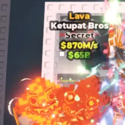 Lava Ketupat Bros 870m s [47 EXIST ONLY] (Секретный персона… — Roblox, лот №234606
