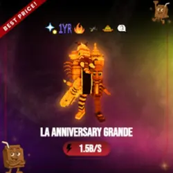 Lava La Anniversary Grande 1.5B s 1 Year Trait (Секретный п… — Roblox, лот №234611