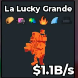 Lava La Lucky Grande 1.1 B s (Секретный персонаж) — Roblox, лот №234641