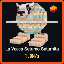 Lava La Vacca Saturno Saturnita 1.9M s (Секретный персонаж) — Roblox, лот №234624
