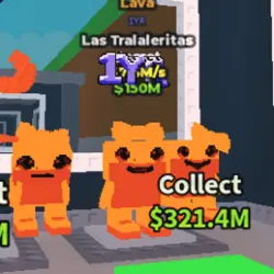 LAVA Las Tralaleritas 1 Year Trait (Секретный персонаж) — Roblox, лот №234627