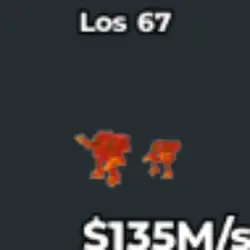 LAVA LOS 67 (Секретный персонаж) — Roblox, лот №234642
