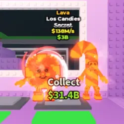 Lava Los Candies 138 M s (Секретный персонаж) — Roblox, лот №234659